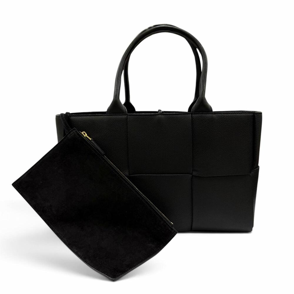 BOTTEGA VENETA 652867 Small The Arco Tote Bag, Leather, with Pouch, Handbag, ...